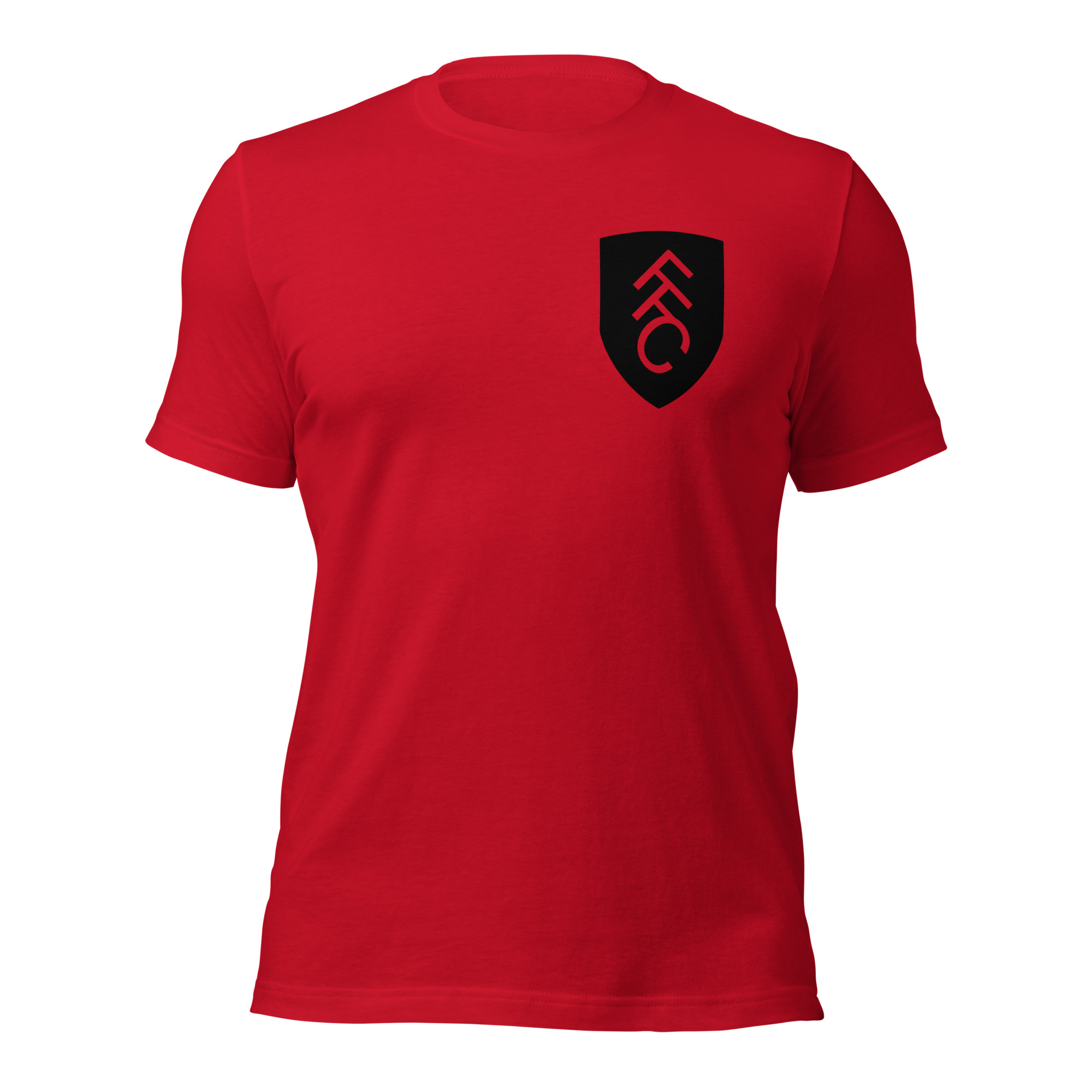 FFC Badge Tee – Red/Silver